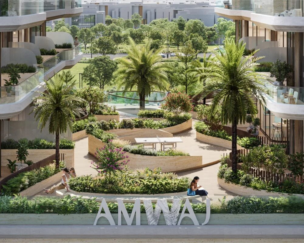 Gate Eleven Residences landscaped Boho Garden