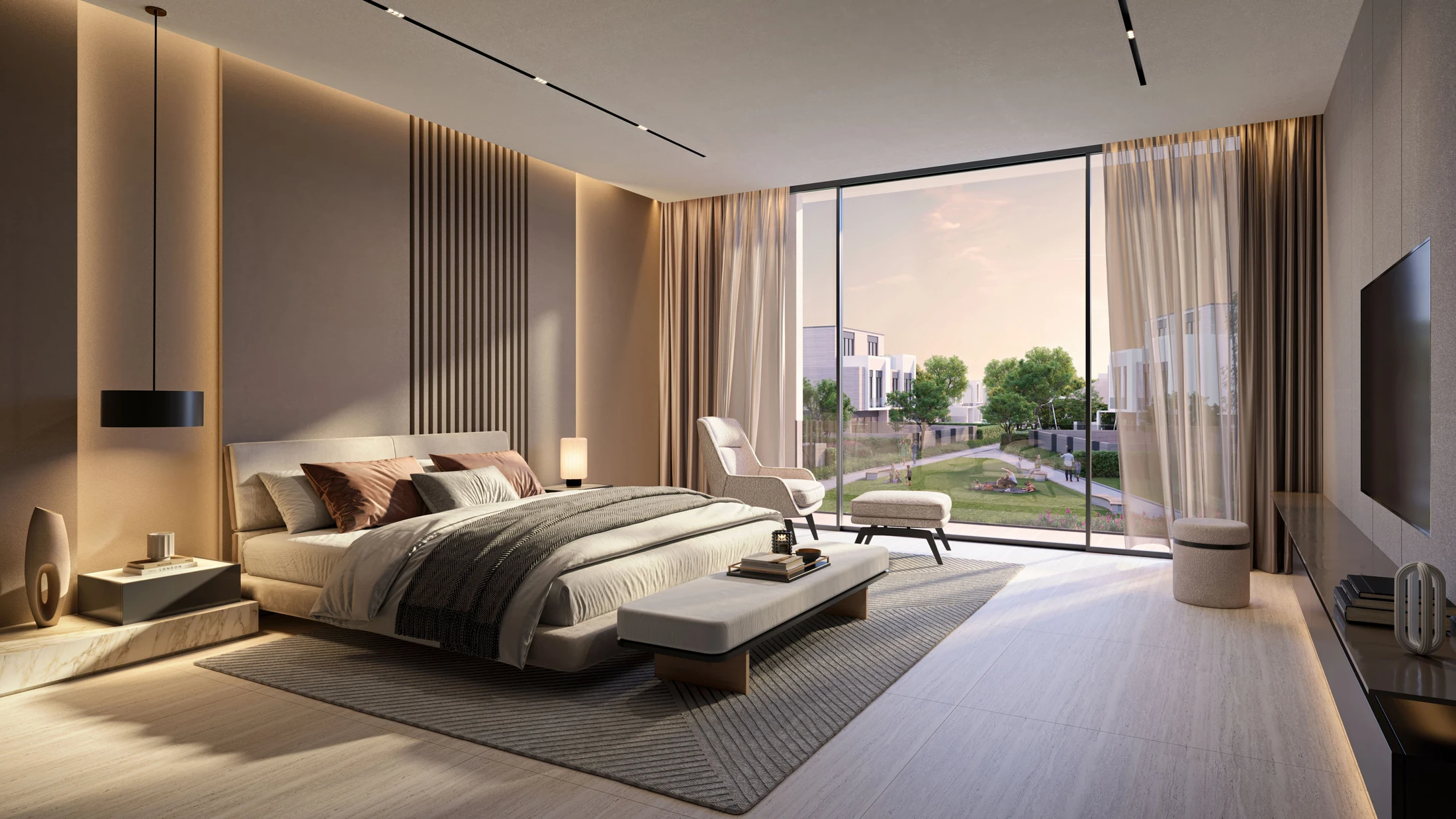 D-Villas master bedroom