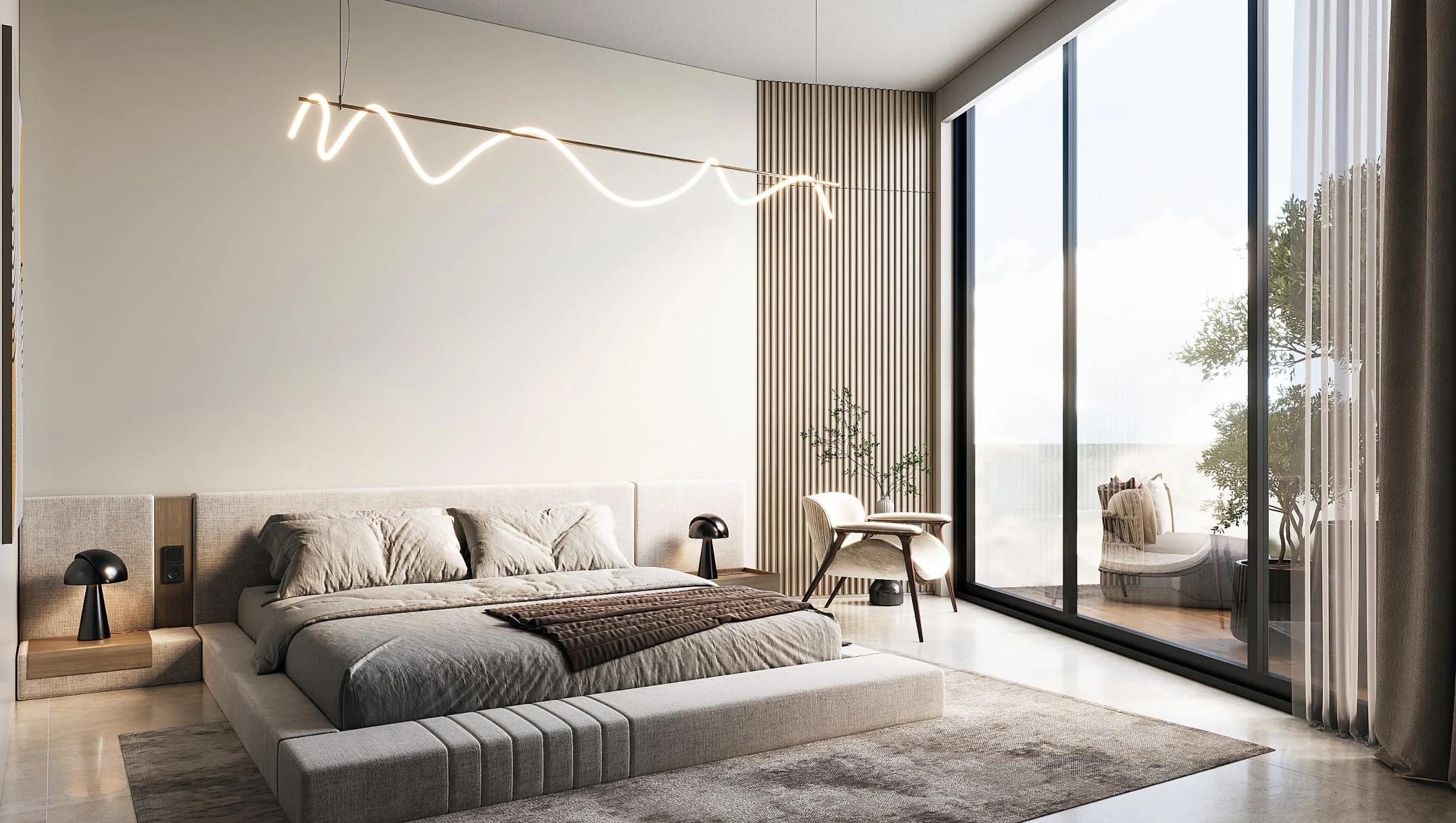 Azura Residences apartment bedroom