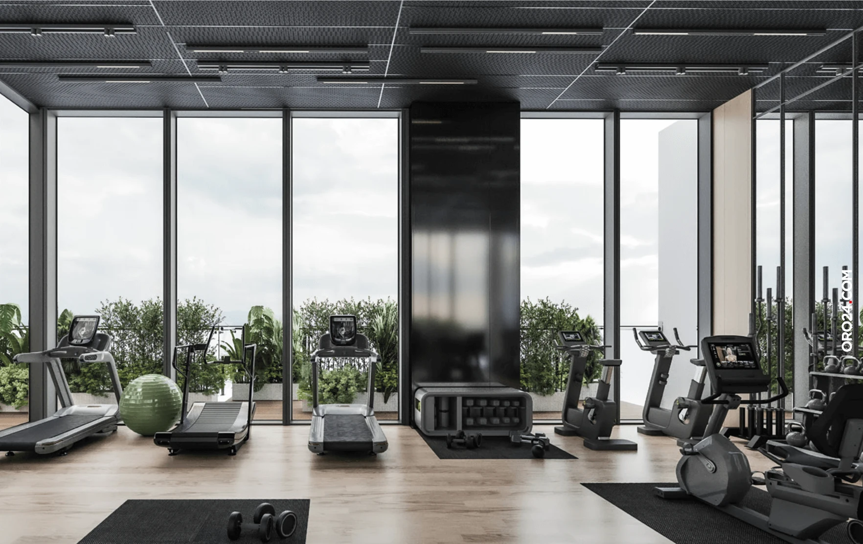 Albero rooftop health club