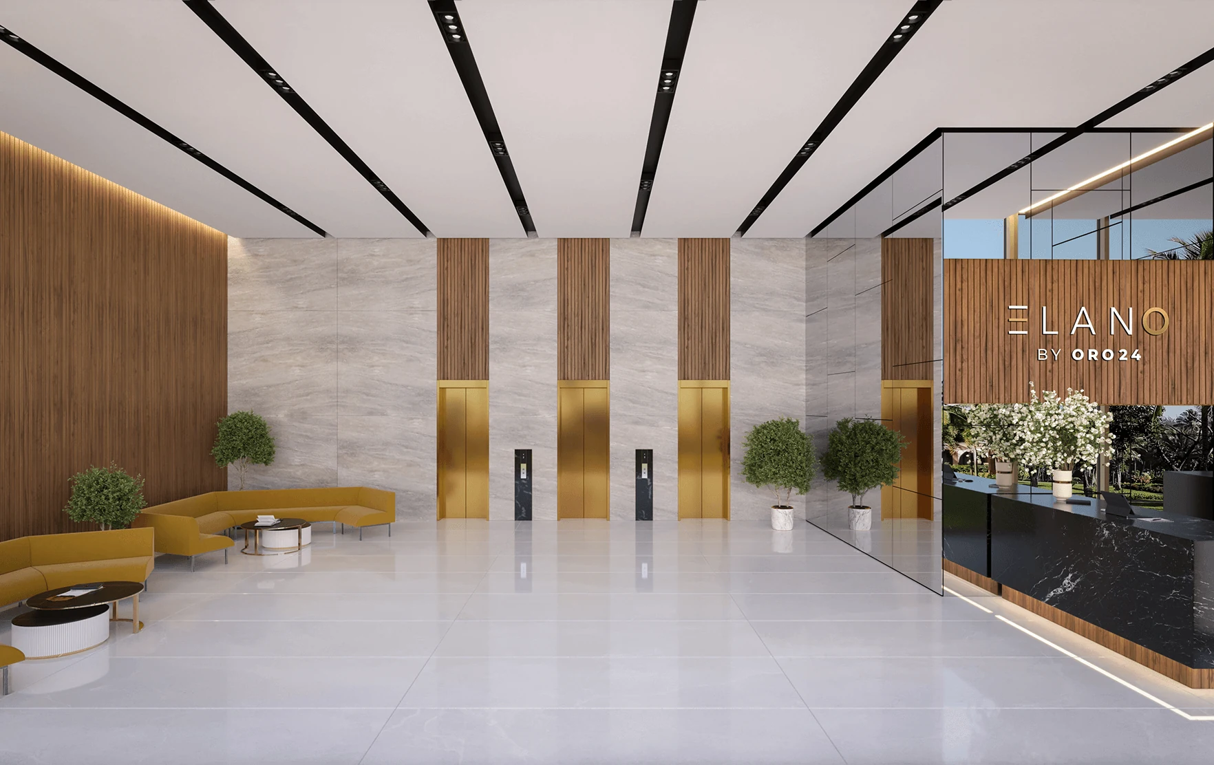 Elano entrance lobby