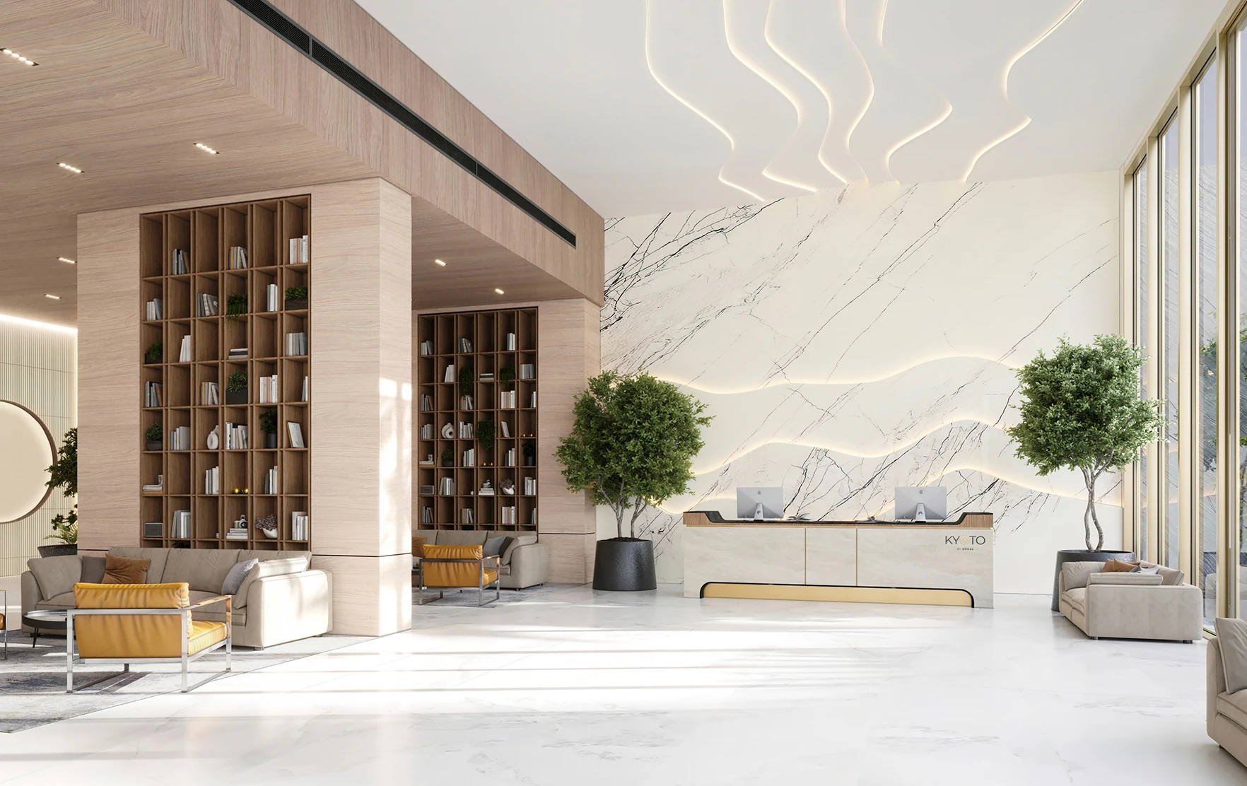 Kyoto entrance lobby