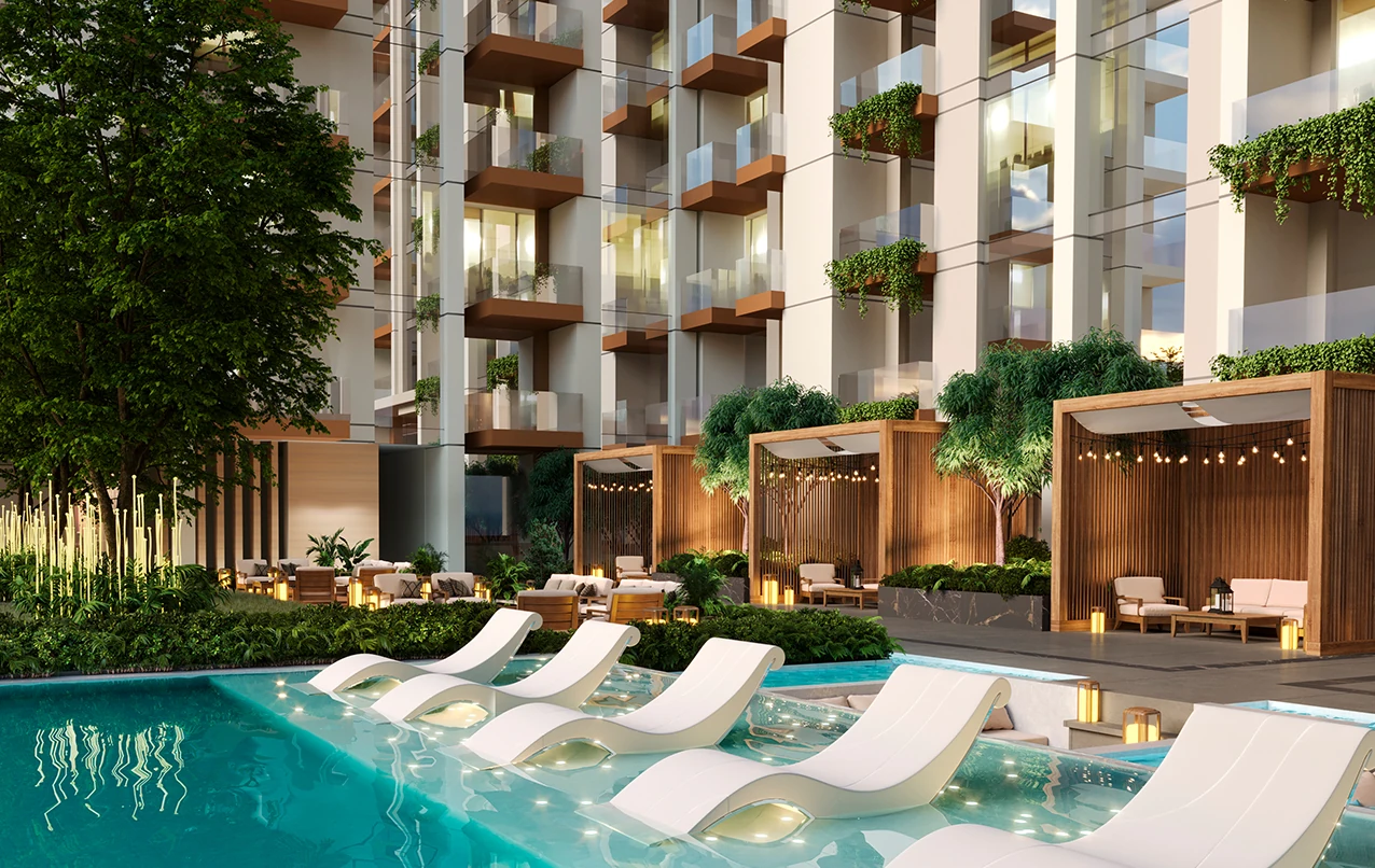 Levanto by ORO24 — spazi comuni — a Jumeirah Village Circle