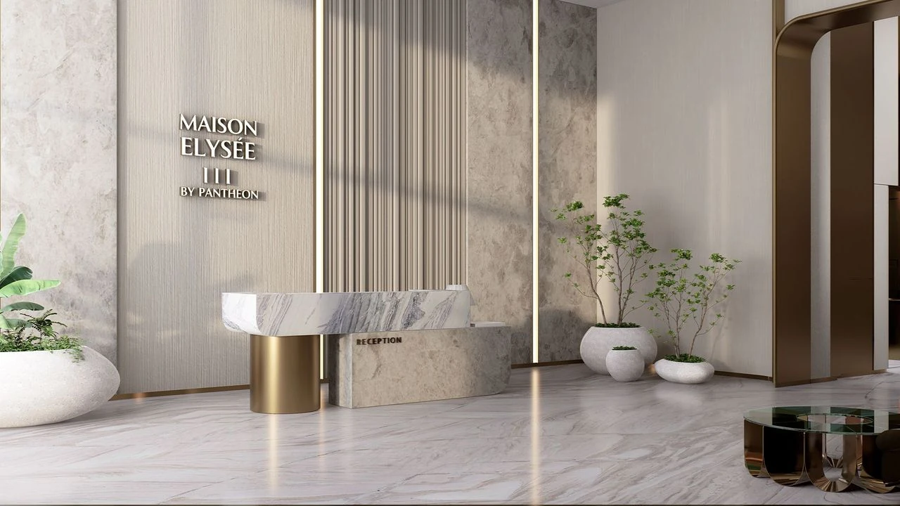Maison Elysée III — Residential lobby