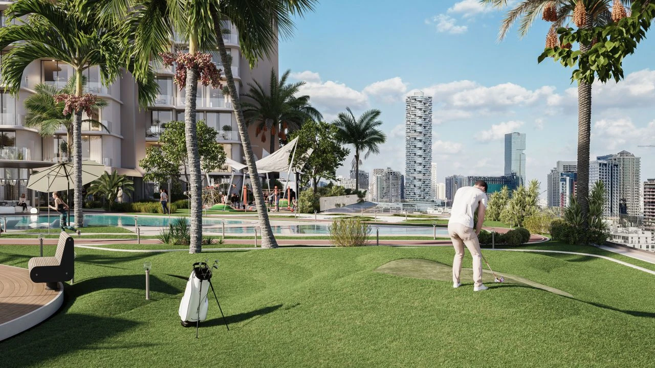 VOXA — Mini golf and landscaped deck