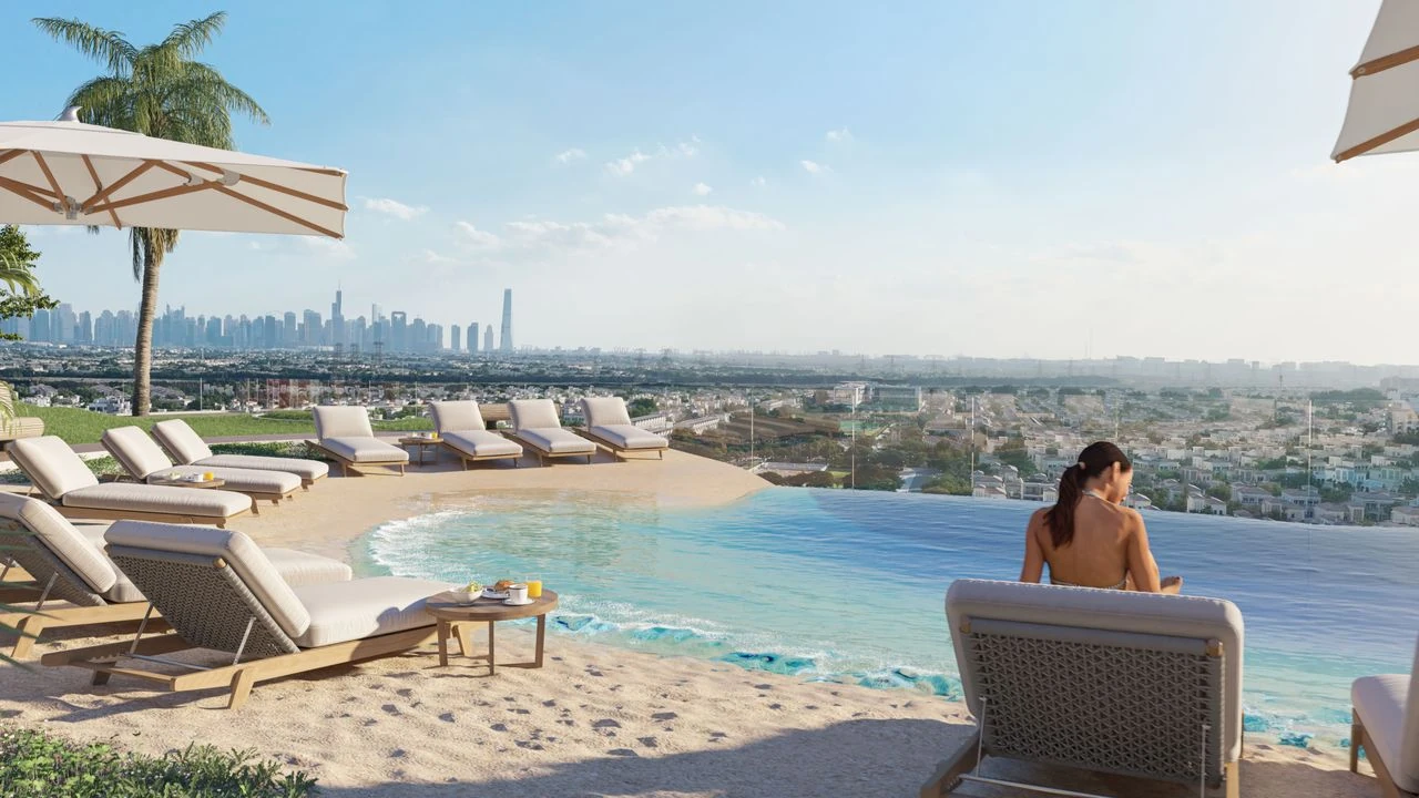 VOXA — Beach-style swimming pool