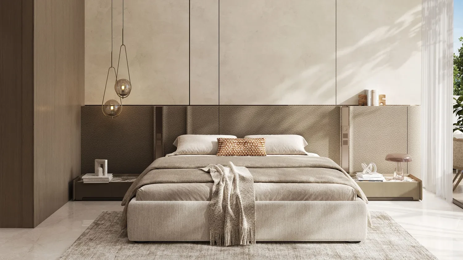 Rabdan Avenue bedroom rendering