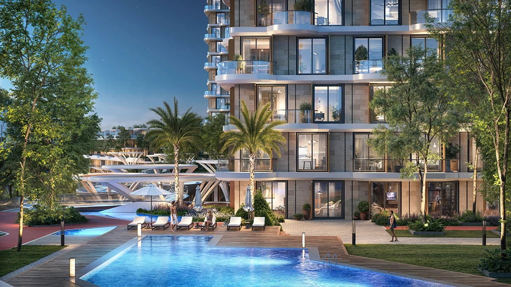 Takaya residential courtyard swimming pool