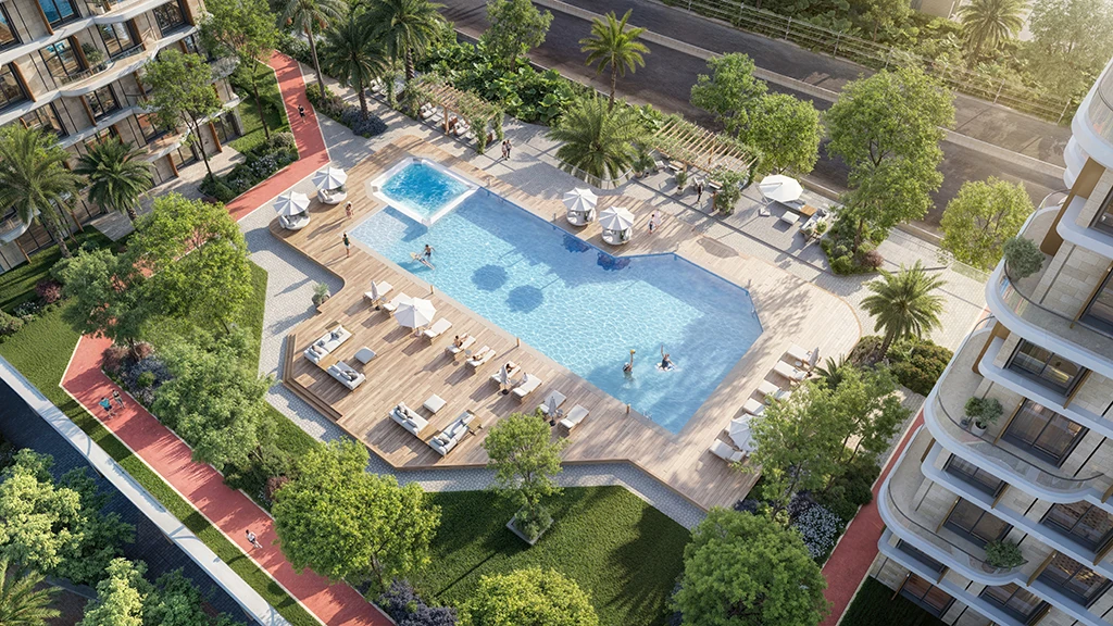Takaya rooftop leisure pool and terrace
