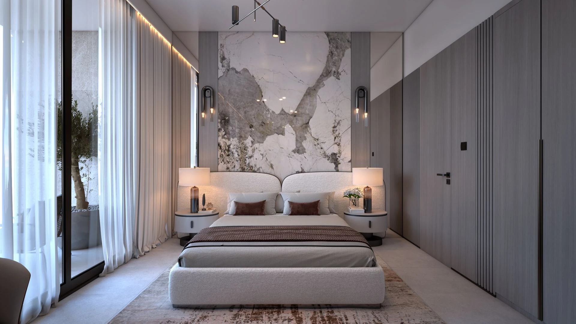 Soul by Vision bedroom rendering