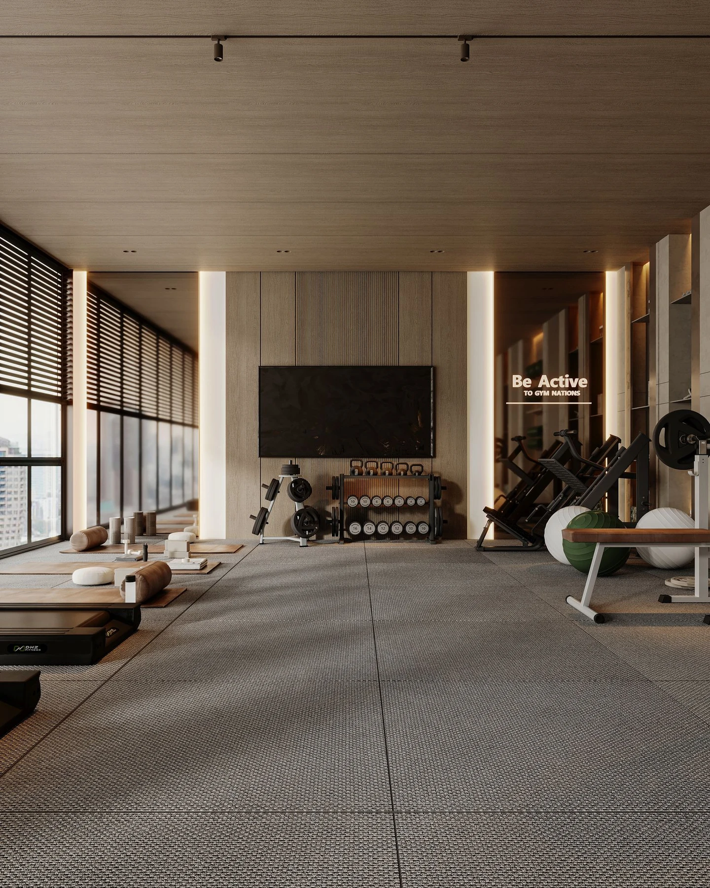 Verde by Vision shared lounge rendering