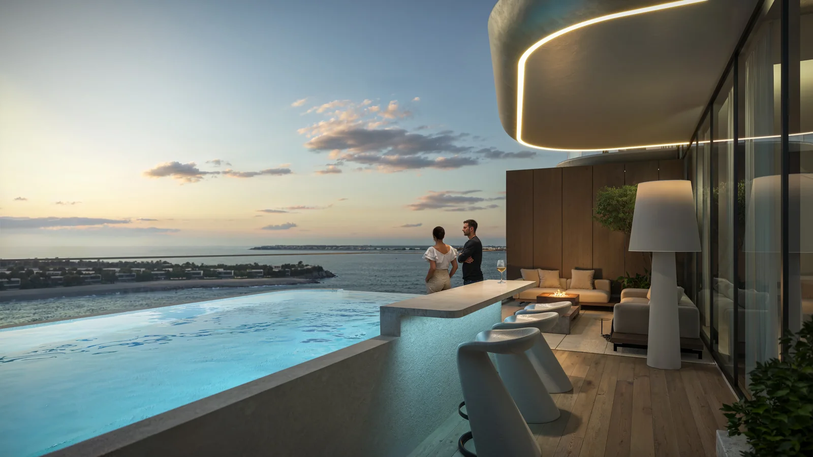 Tréppan Living Privé — interior render