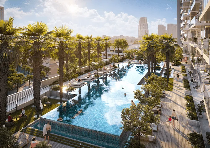 One Park Central — amenity render