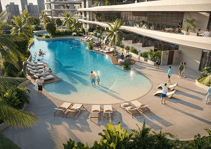 One Sky Park — amenity render