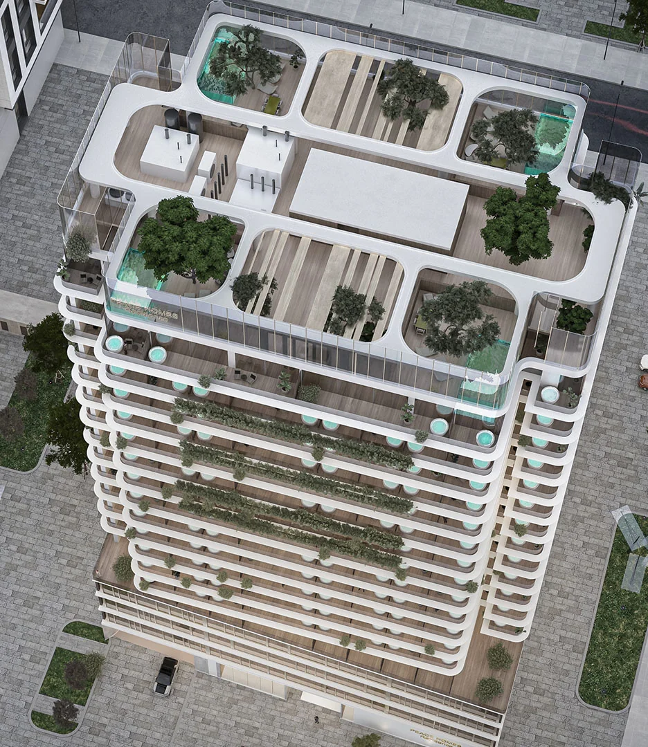 Peace Avenue — project image in Downtown Jebel Ali