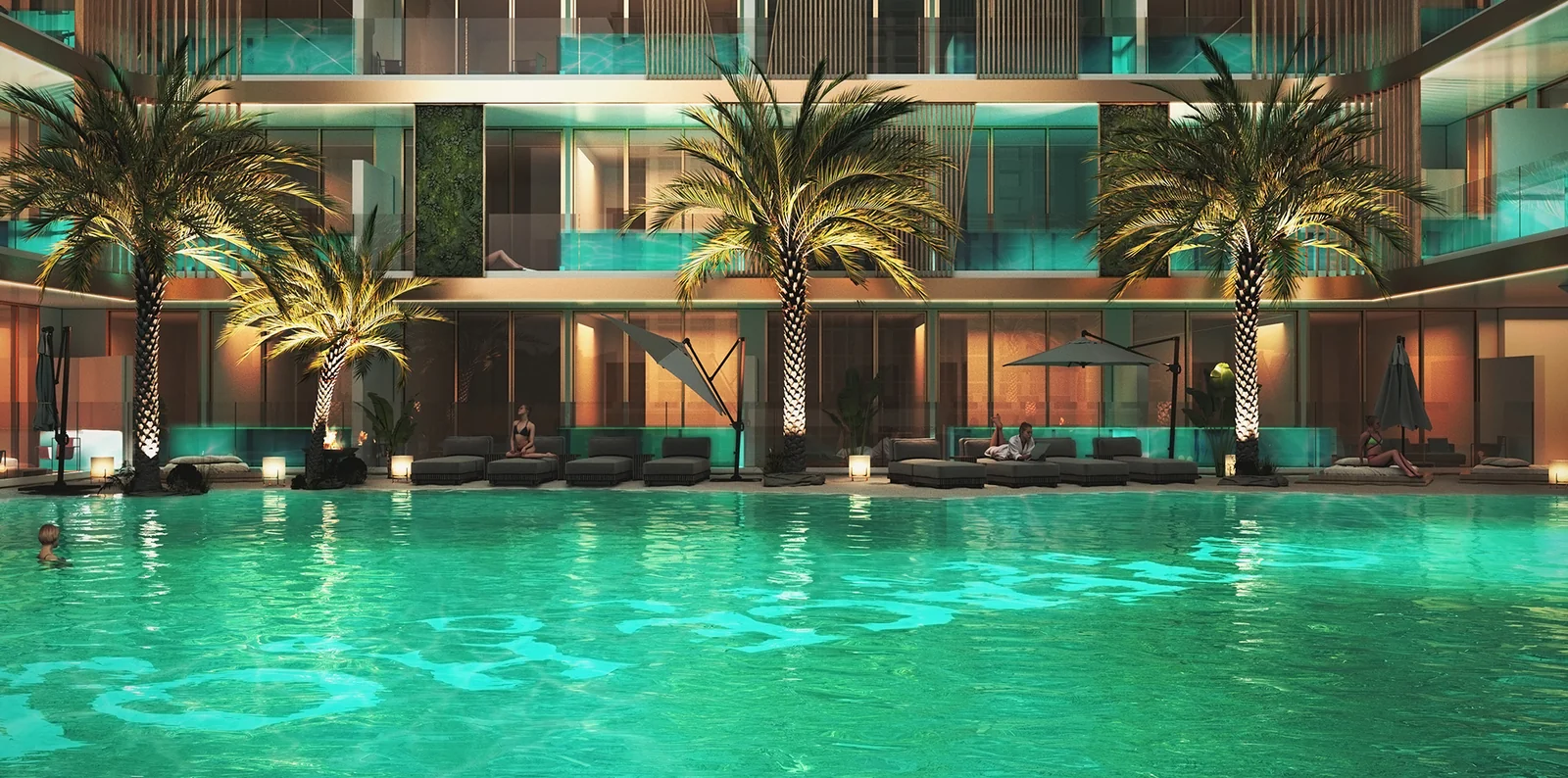 Peace Lagoons II — project image in Dubai Land Residence Complex (DLRC)