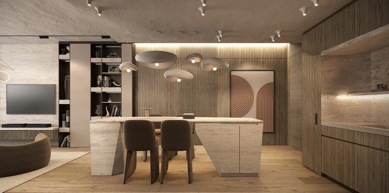 Peace Lagoons II — project image in Dubai Land Residence Complex (DLRC)