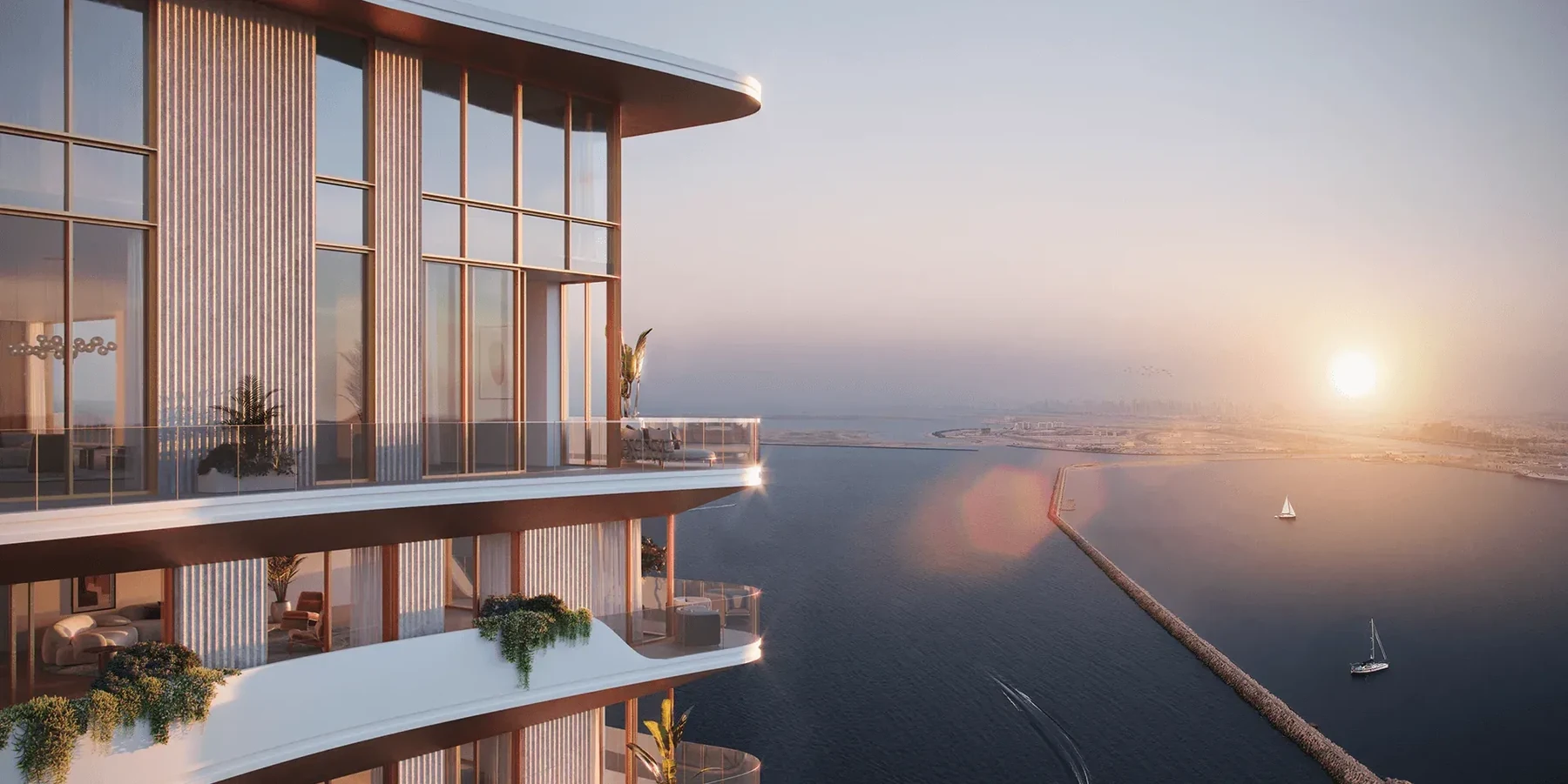The Mural — immagine del progetto — a Dubai Maritime City