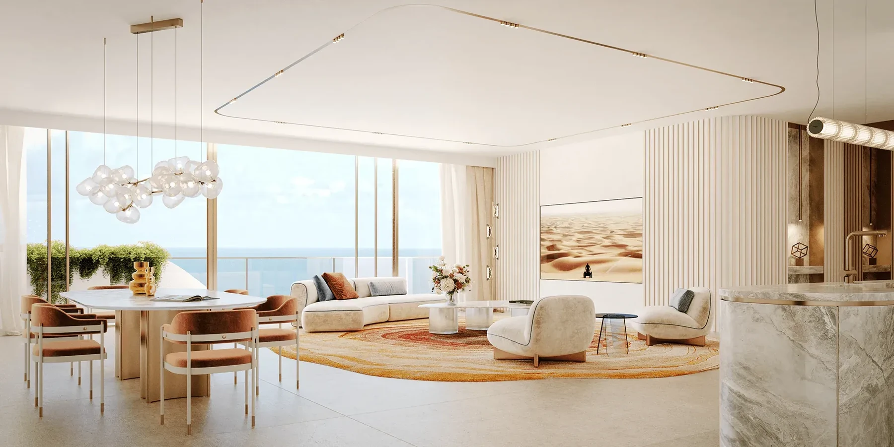 The Mural — immagine del progetto — a Dubai Maritime City