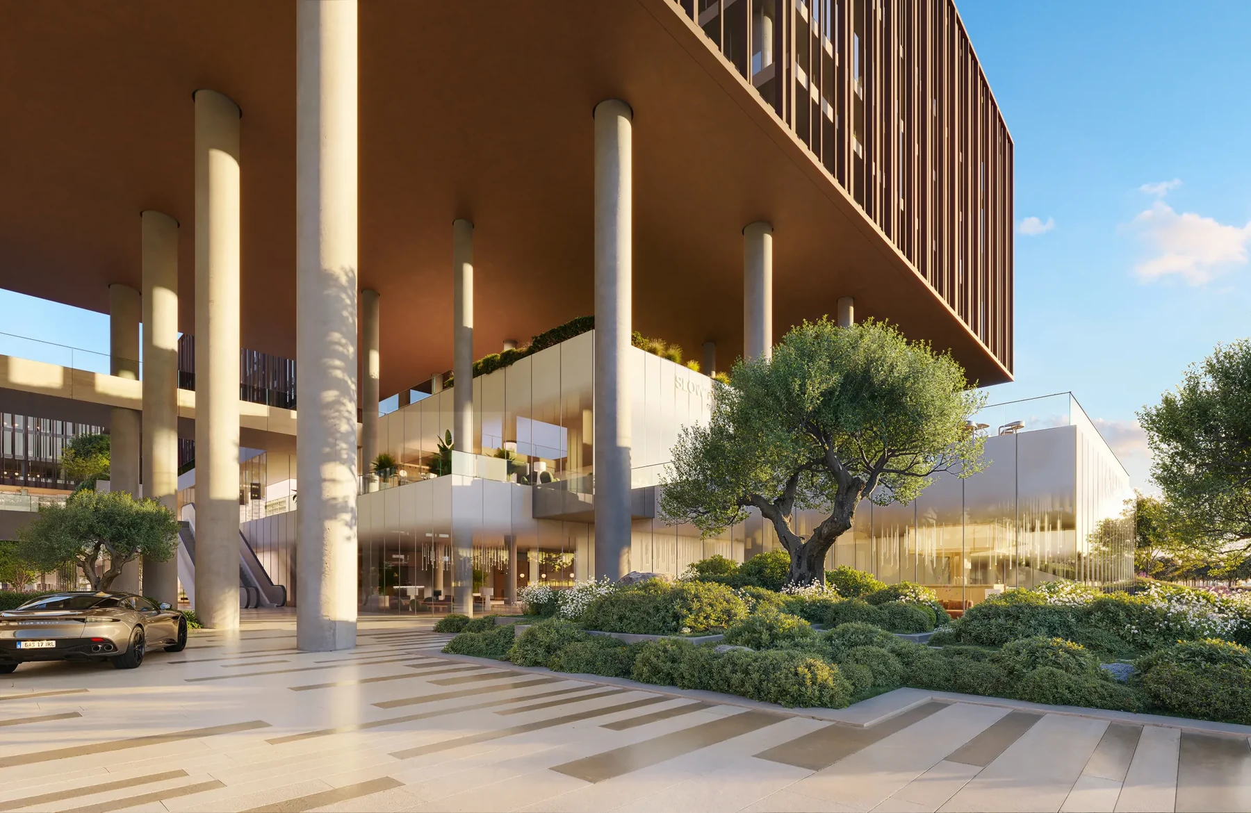 The Yards Plaza — City of Arabia