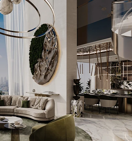 Canal Crown — Projektbild — in Business Bay
