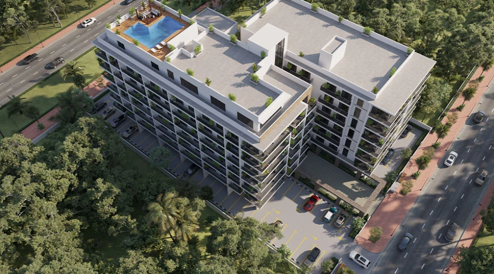 Al Haseen Residences — immagine del progetto — a Dubai Industrial City