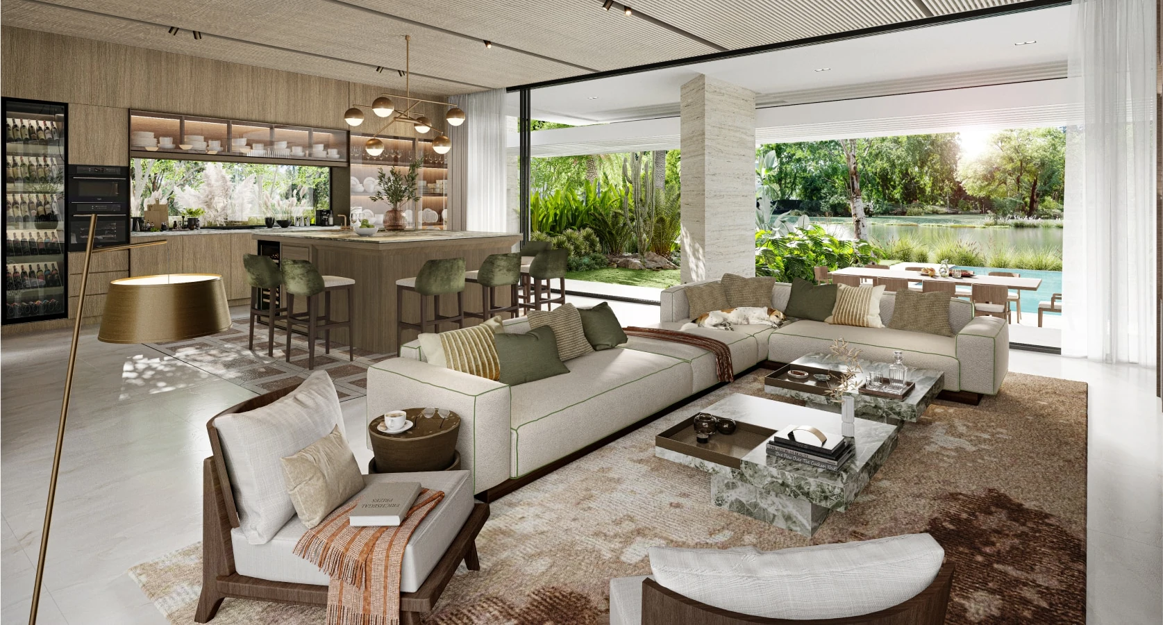 Waterfront Serenity Mansions — Projektbild — in Tilal Al Ghaf