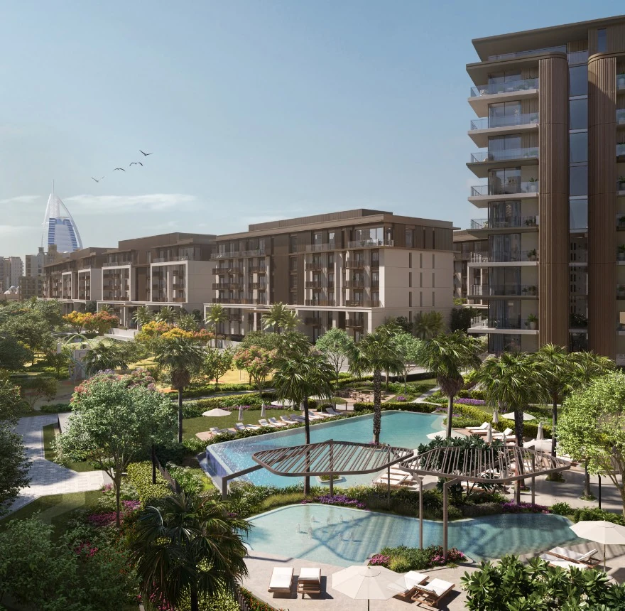 Madinat Jumeirah Living Elara — iç görünüm — Madinat Jumeirah Living bölgesinde