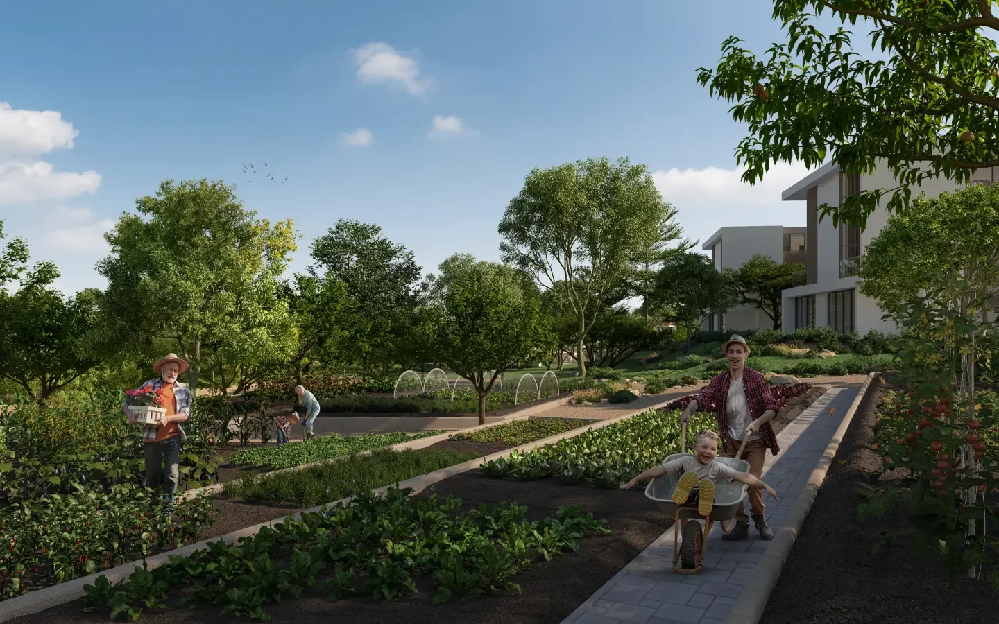 Shamsa Townhouses — image du projet à Expo City