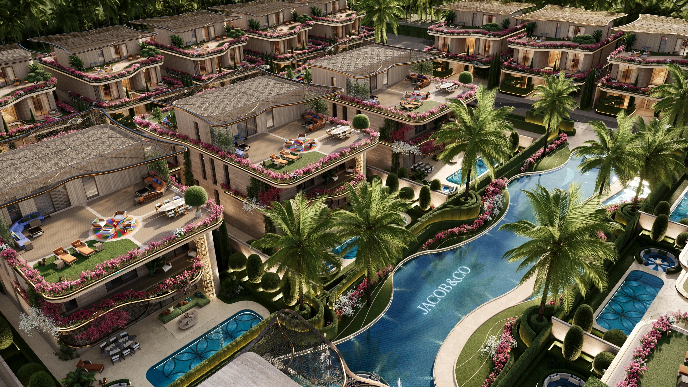 Fleurs de Jardin designed by Jacob and Co rendering
