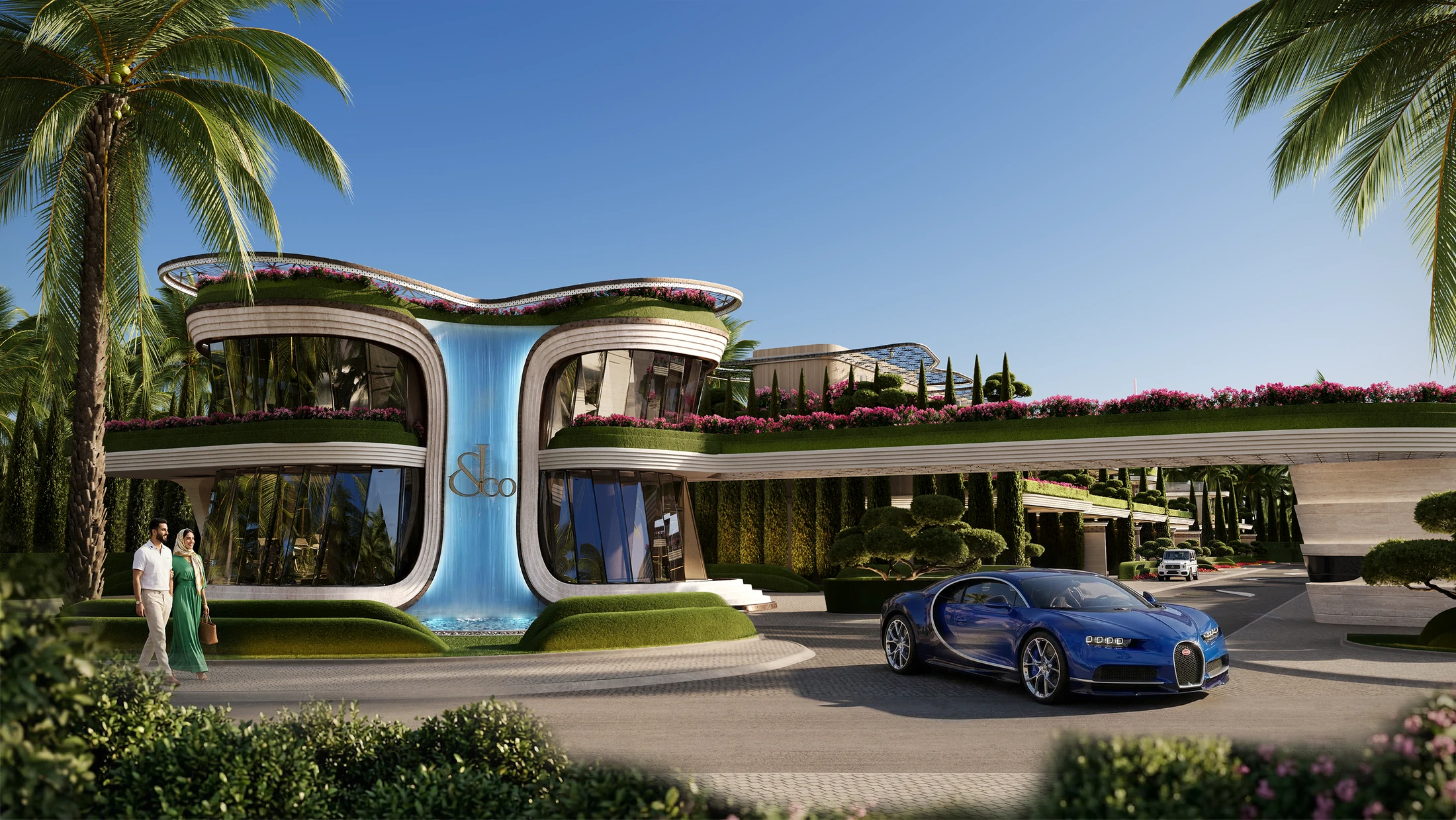 Fleurs de Jardin community entrance
