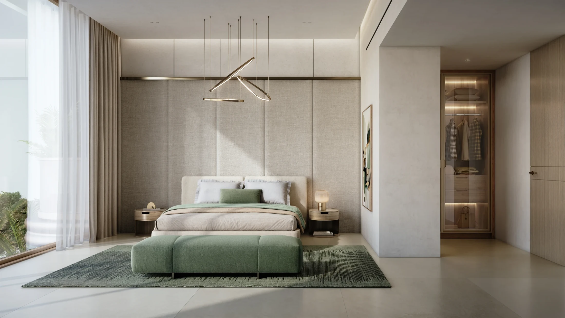 The Tides bedroom interior