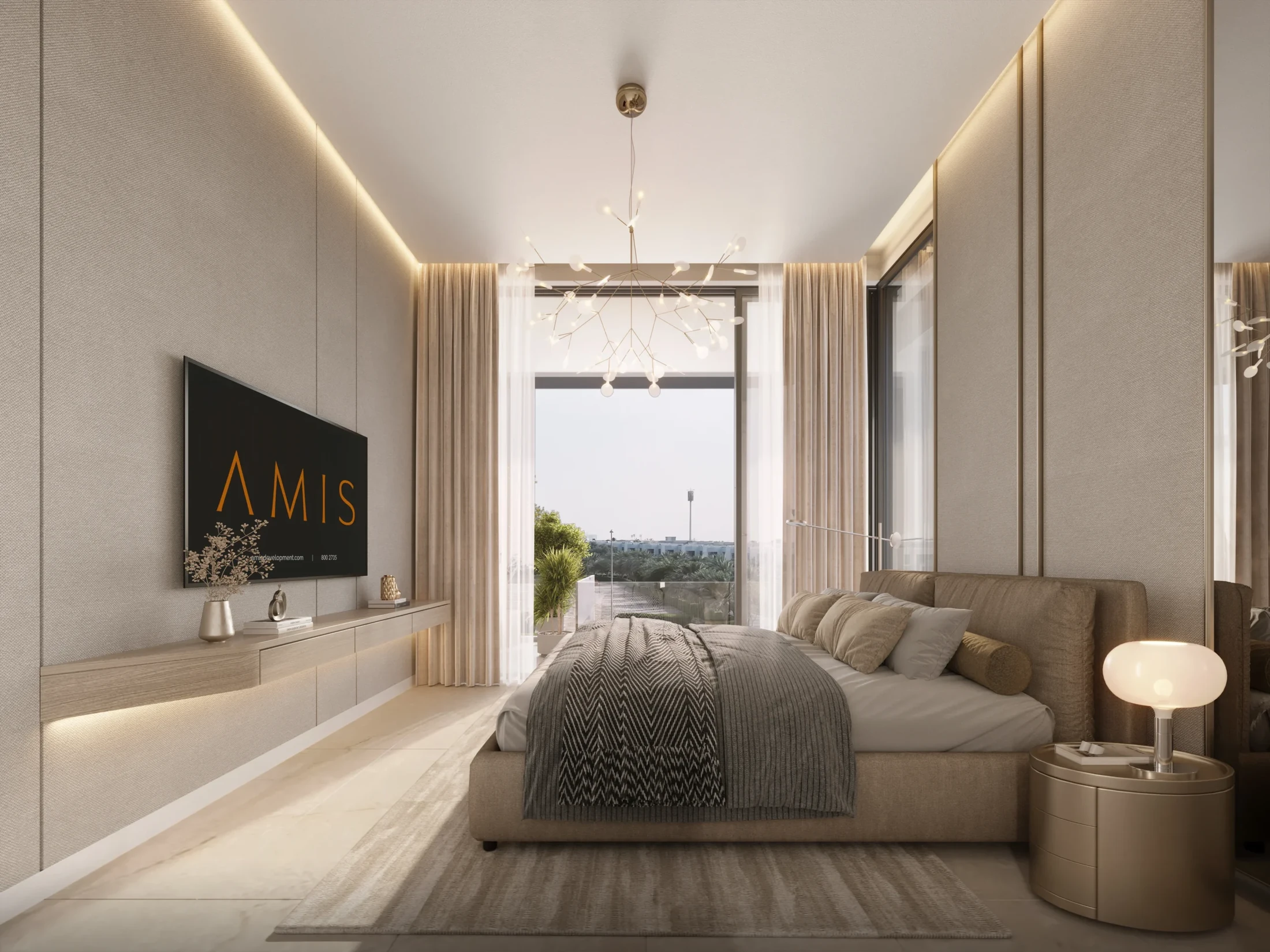 Woodland Crest bedroom interior