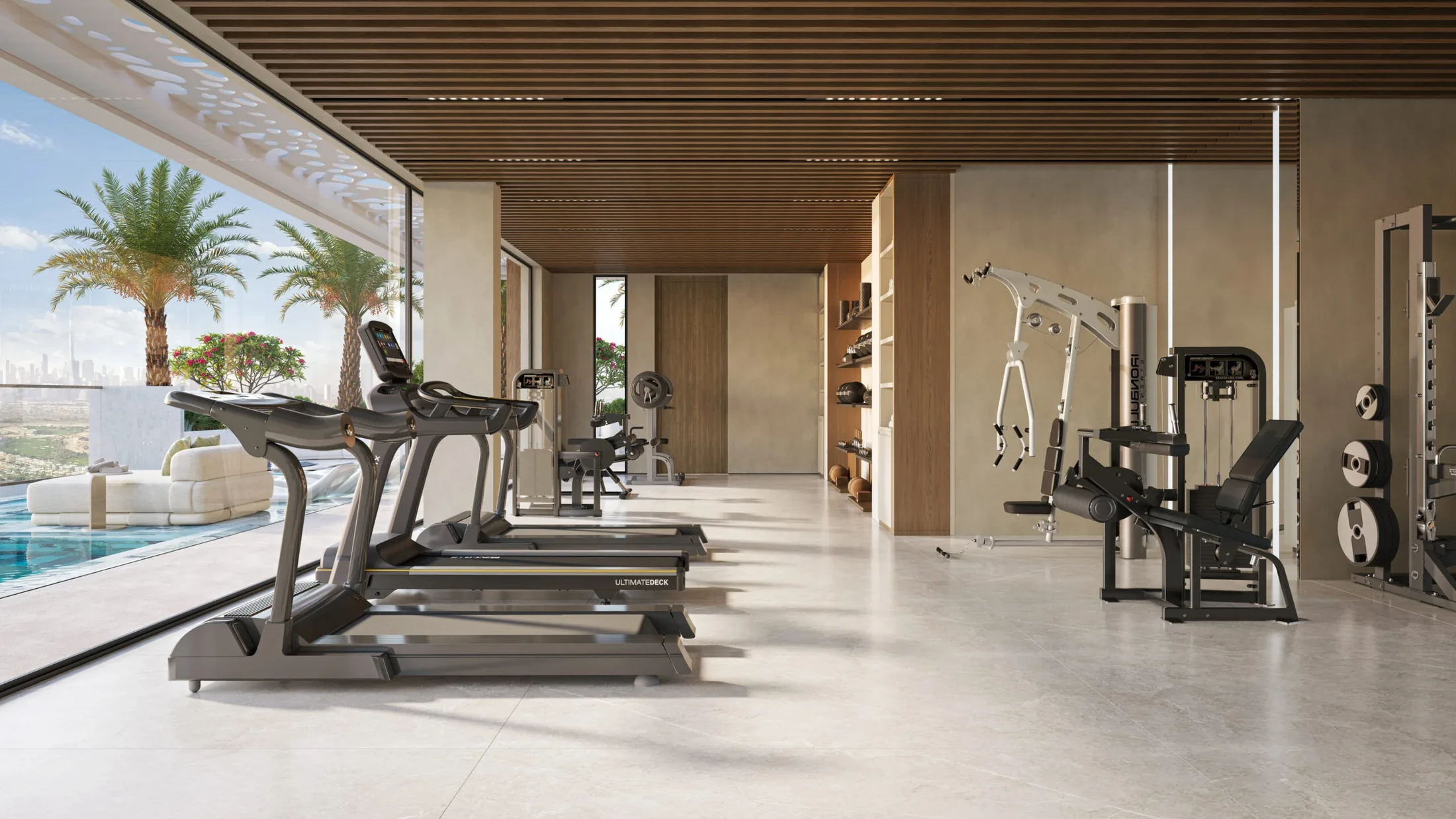 Woodland Terraces fitness centre
