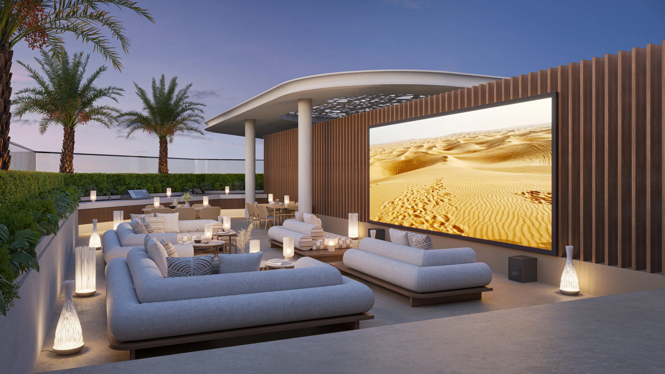 Woodland Terraces outdoor theatre