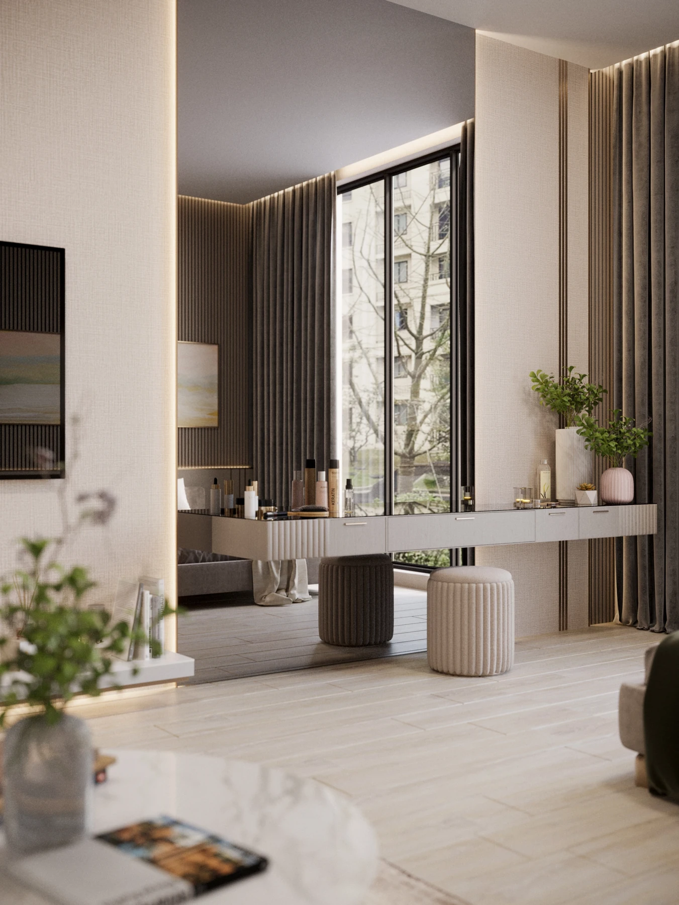 Q Gardens Lofts 2 — iç görünüm — Jumeirah Village Circle bölgesinde