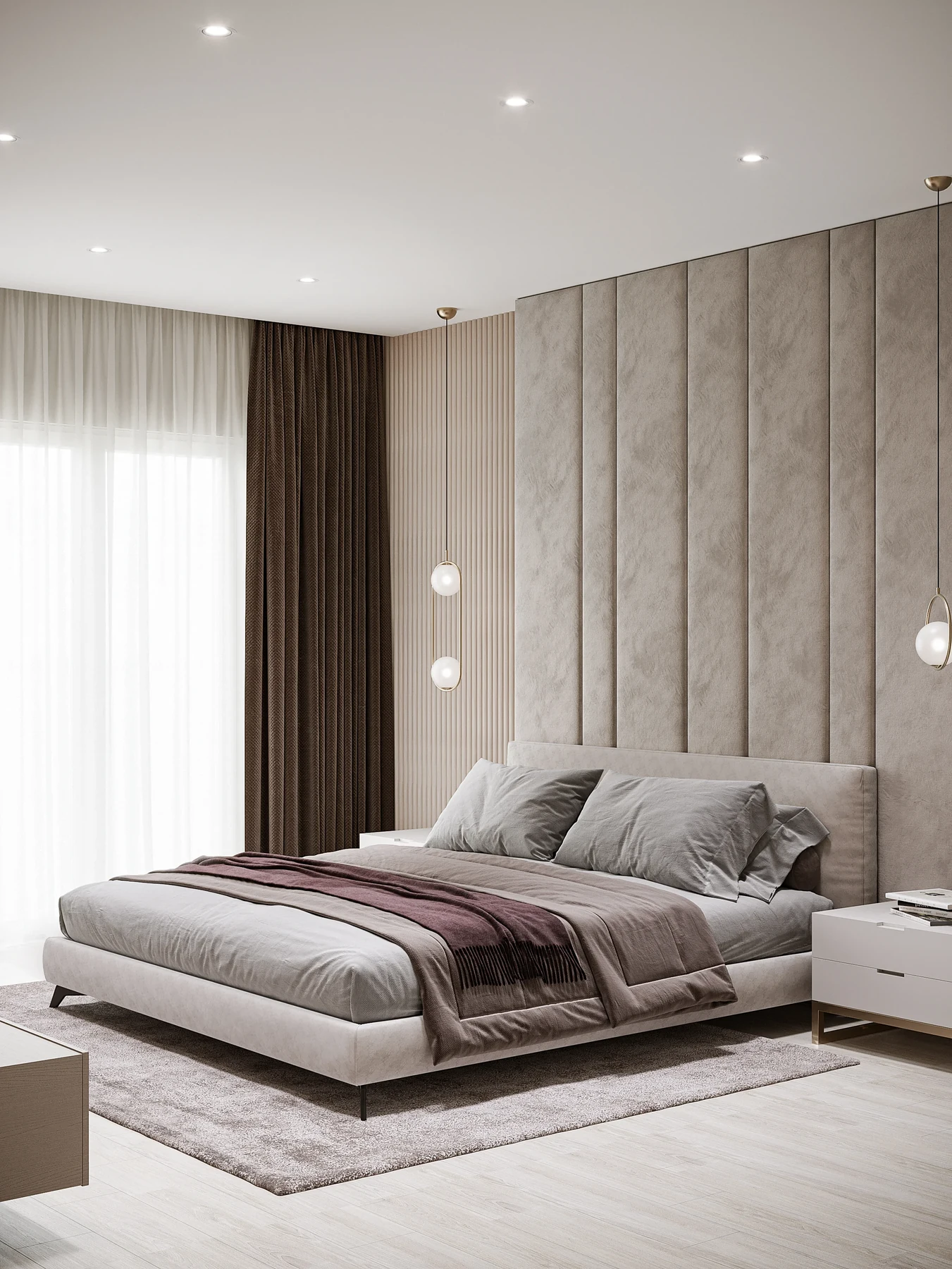 Q Gardens Lofts bedroom design
