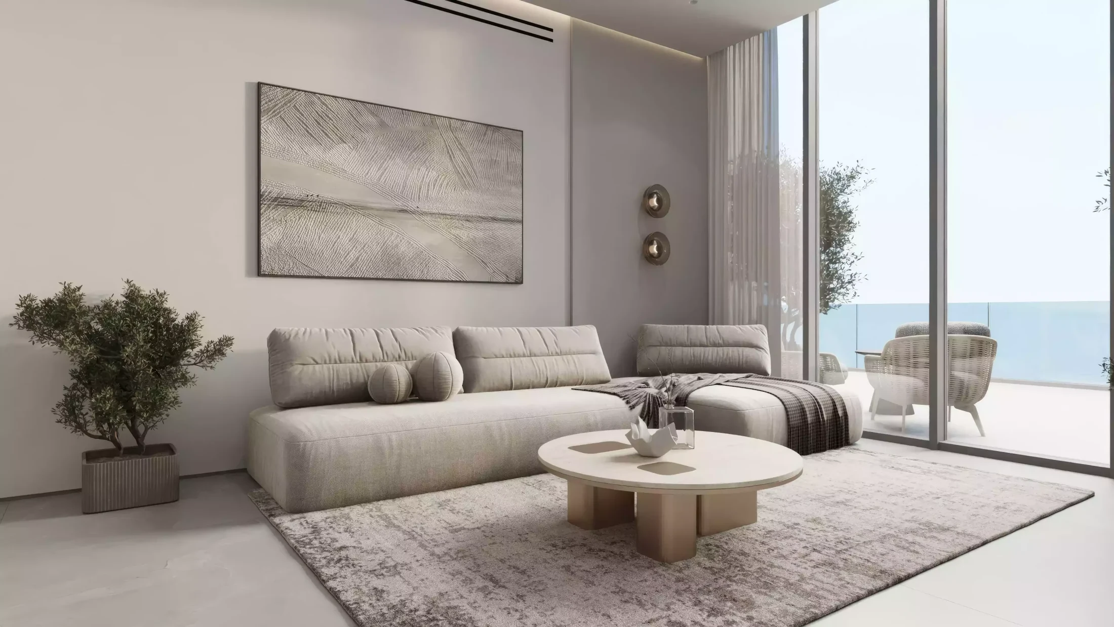 Sakura Gardens living room interior