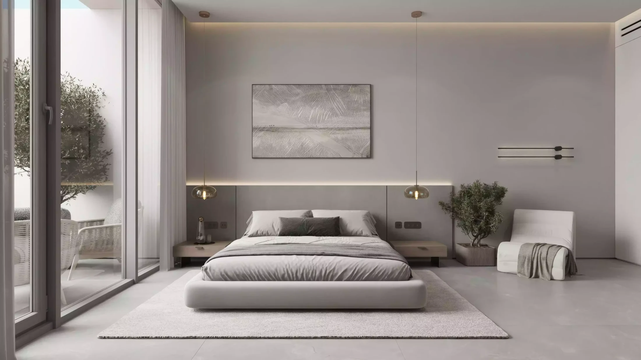 Sakura Gardens bedroom interior