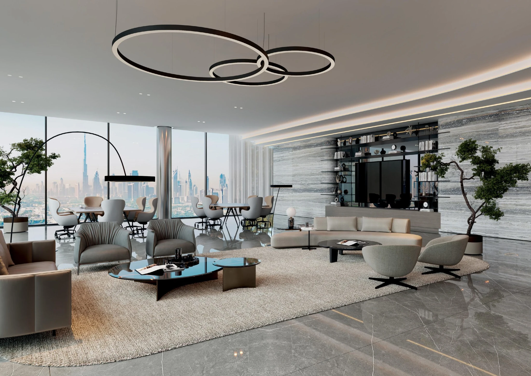 SkyHills Astra living room interior