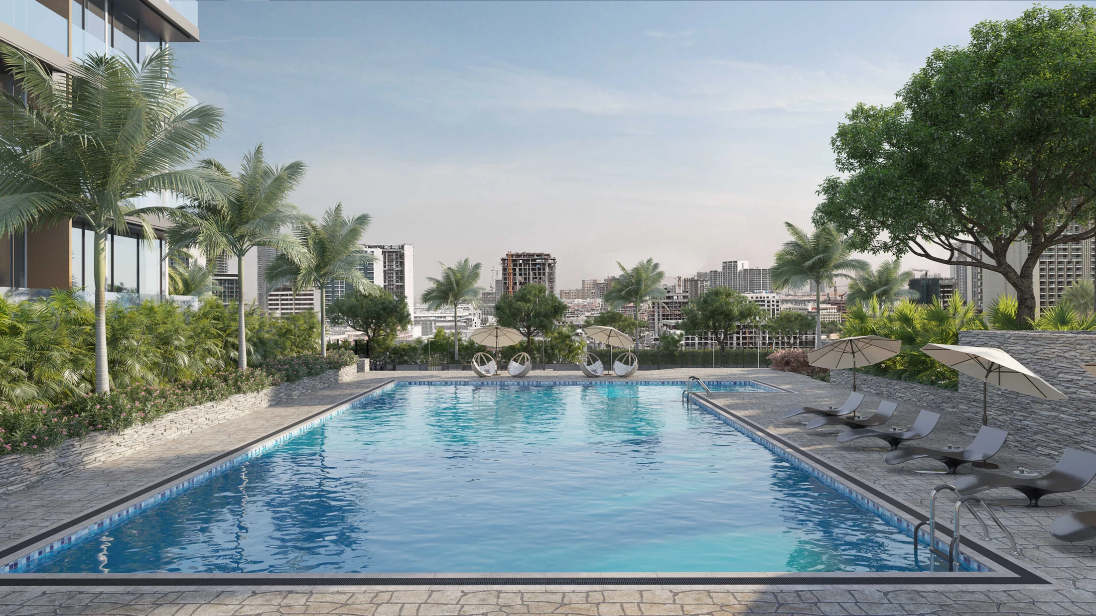 Skyhills Residences 3 official architecture or interior rendering