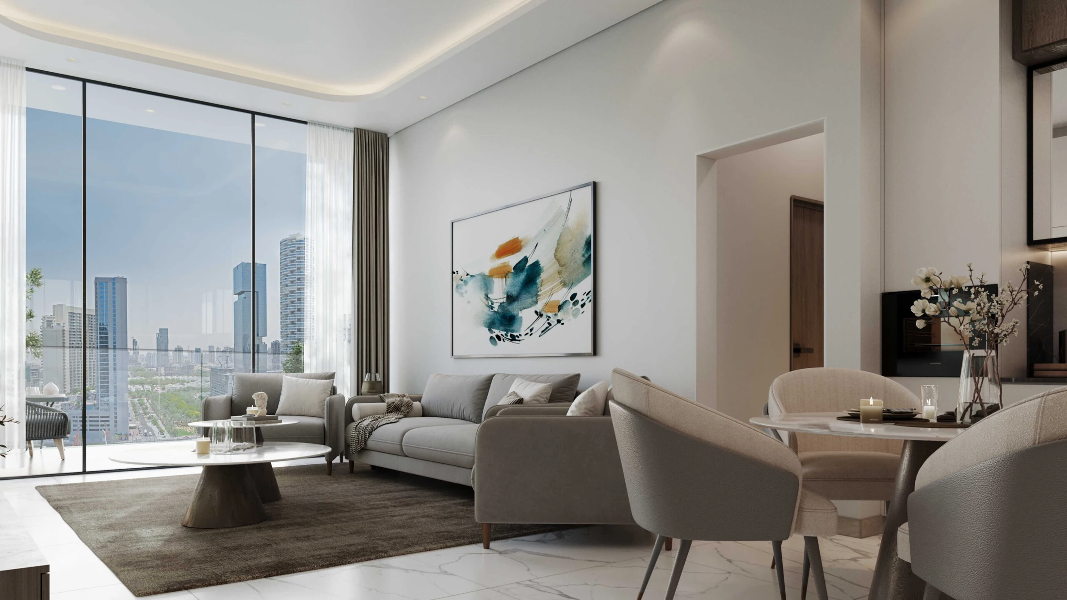 Skyhills Residences 3 official architecture or interior rendering
