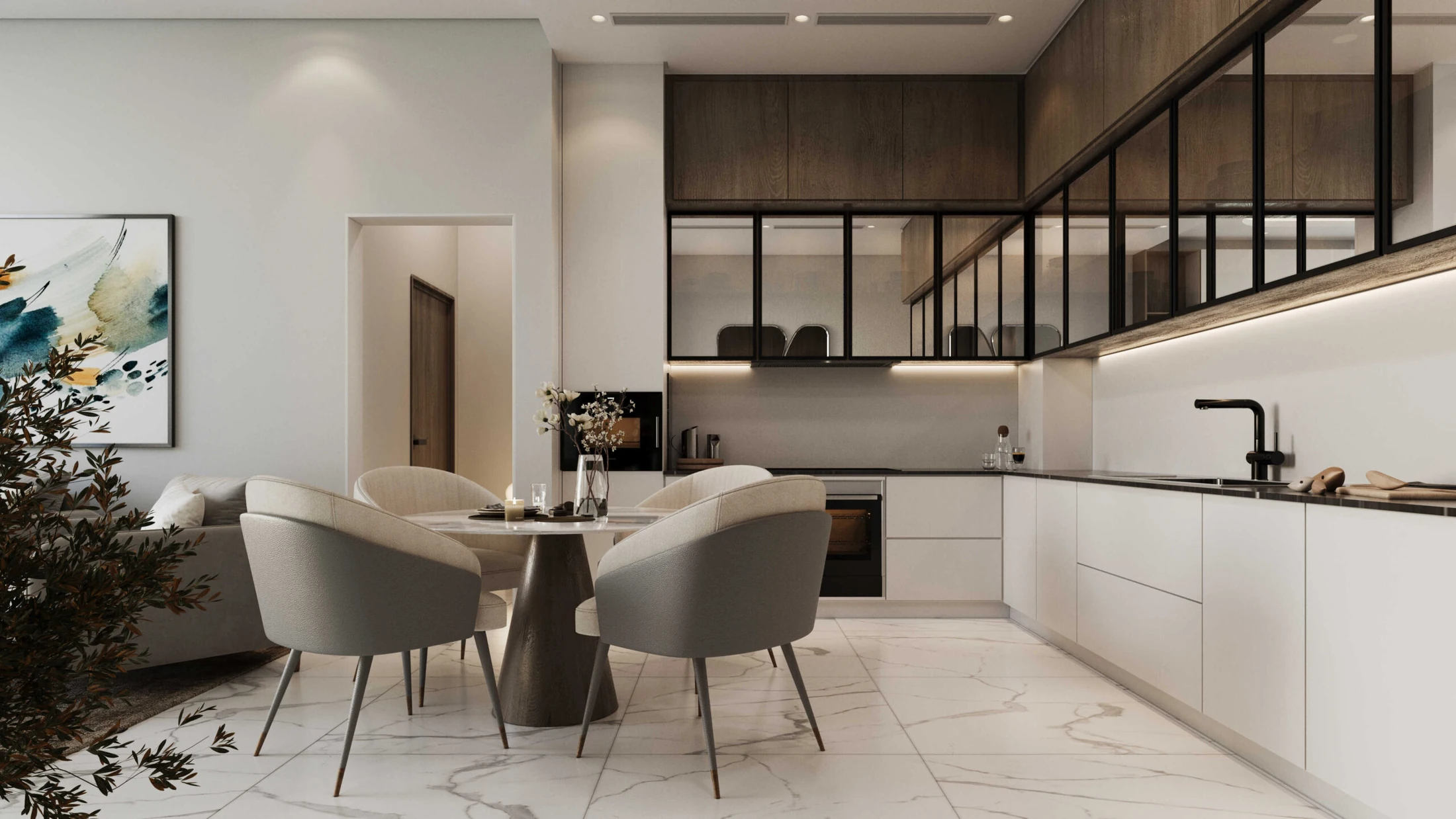 Skyhills Residences 3 official architecture or interior rendering