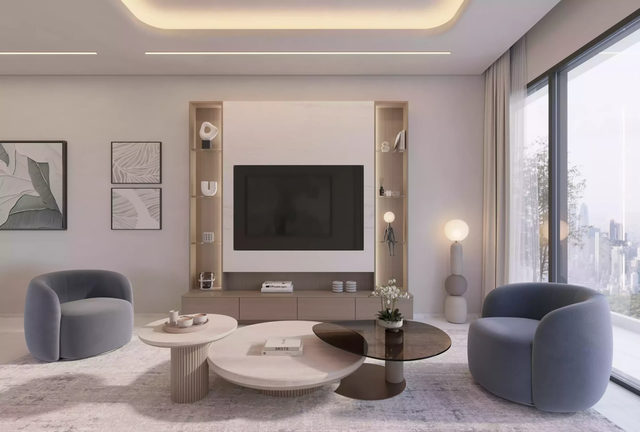 Wadi Hills — Innenansicht — in Dubai Land Residence Complex (DLRC)