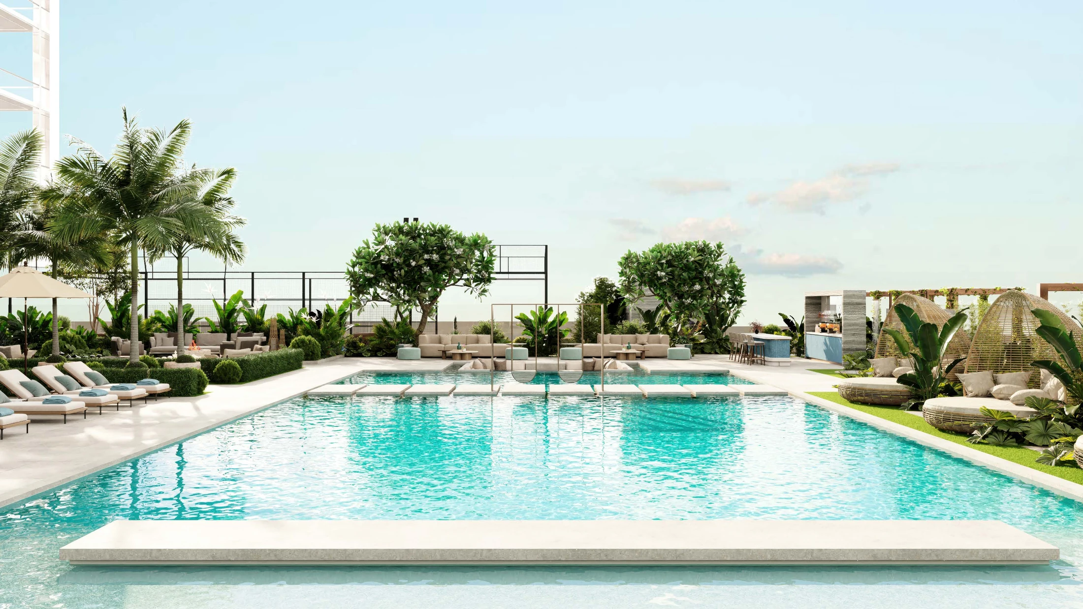 Franck Muller Yachting outdoor swimming pool