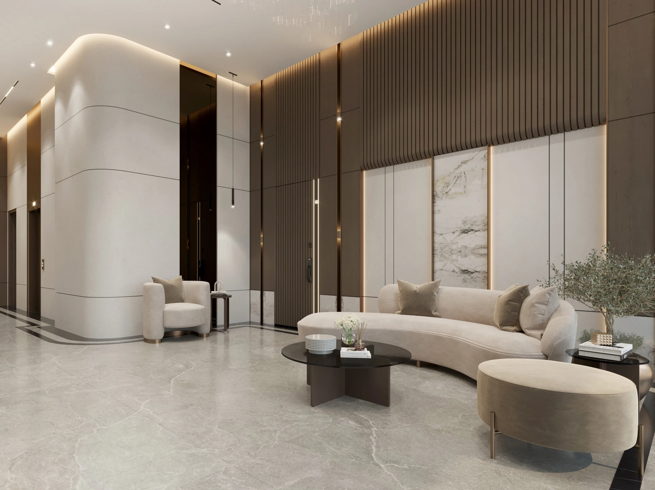 Lilian Residences — vista interna — a Dubai South (DWC)