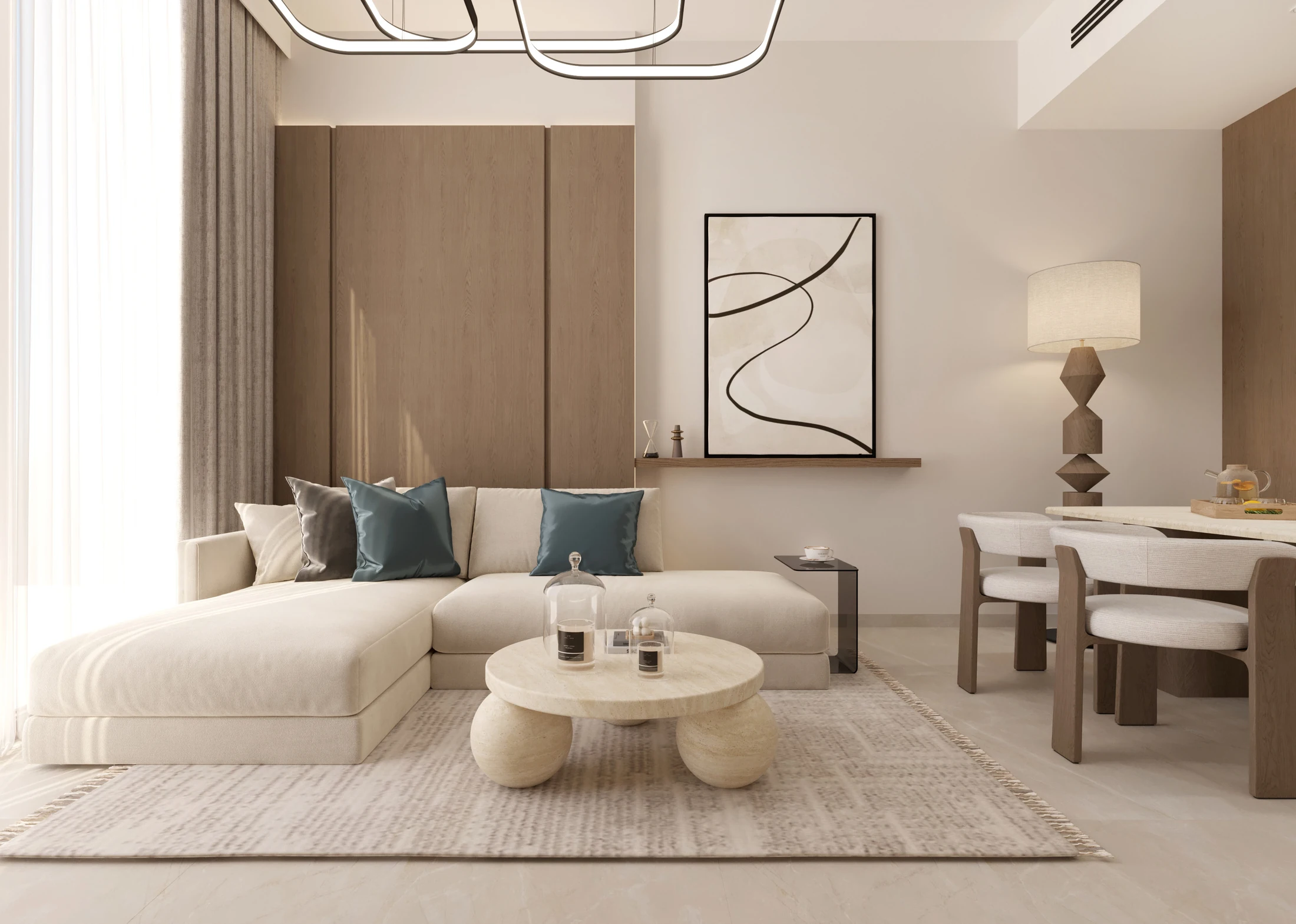 Lilian Residences — vista interna — a Dubai South (DWC)