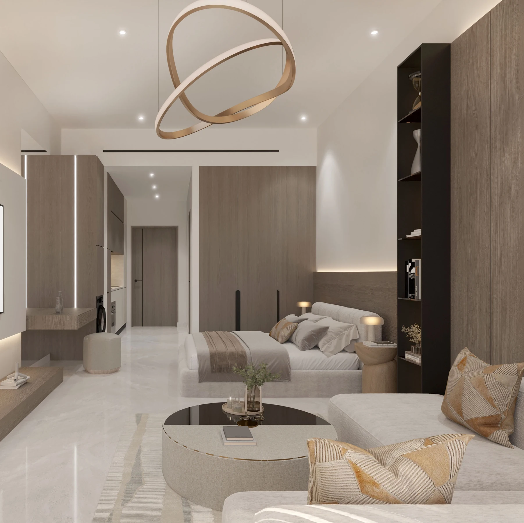Mi Casa bedroom rendering