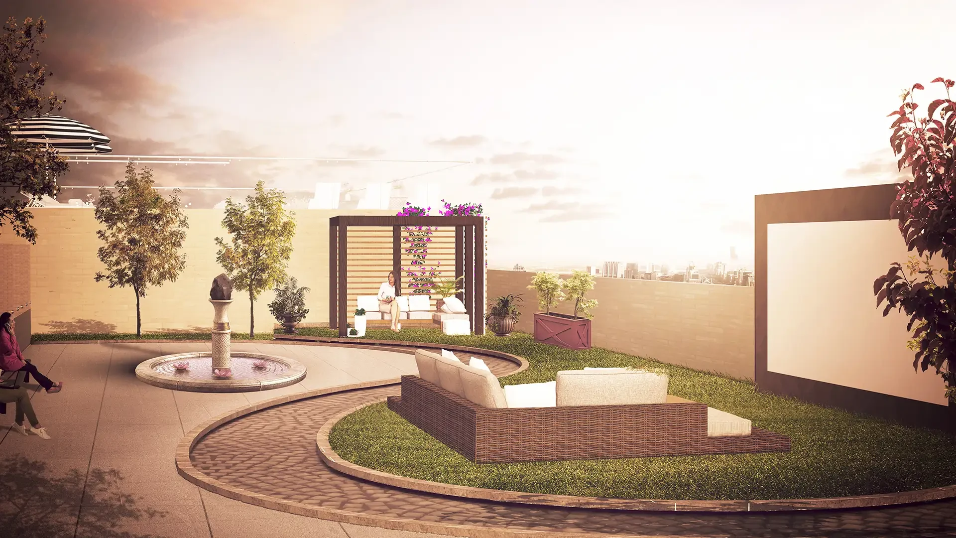 7 Park Central — Gemeinschaftsbereiche — in Jumeirah Village Circle