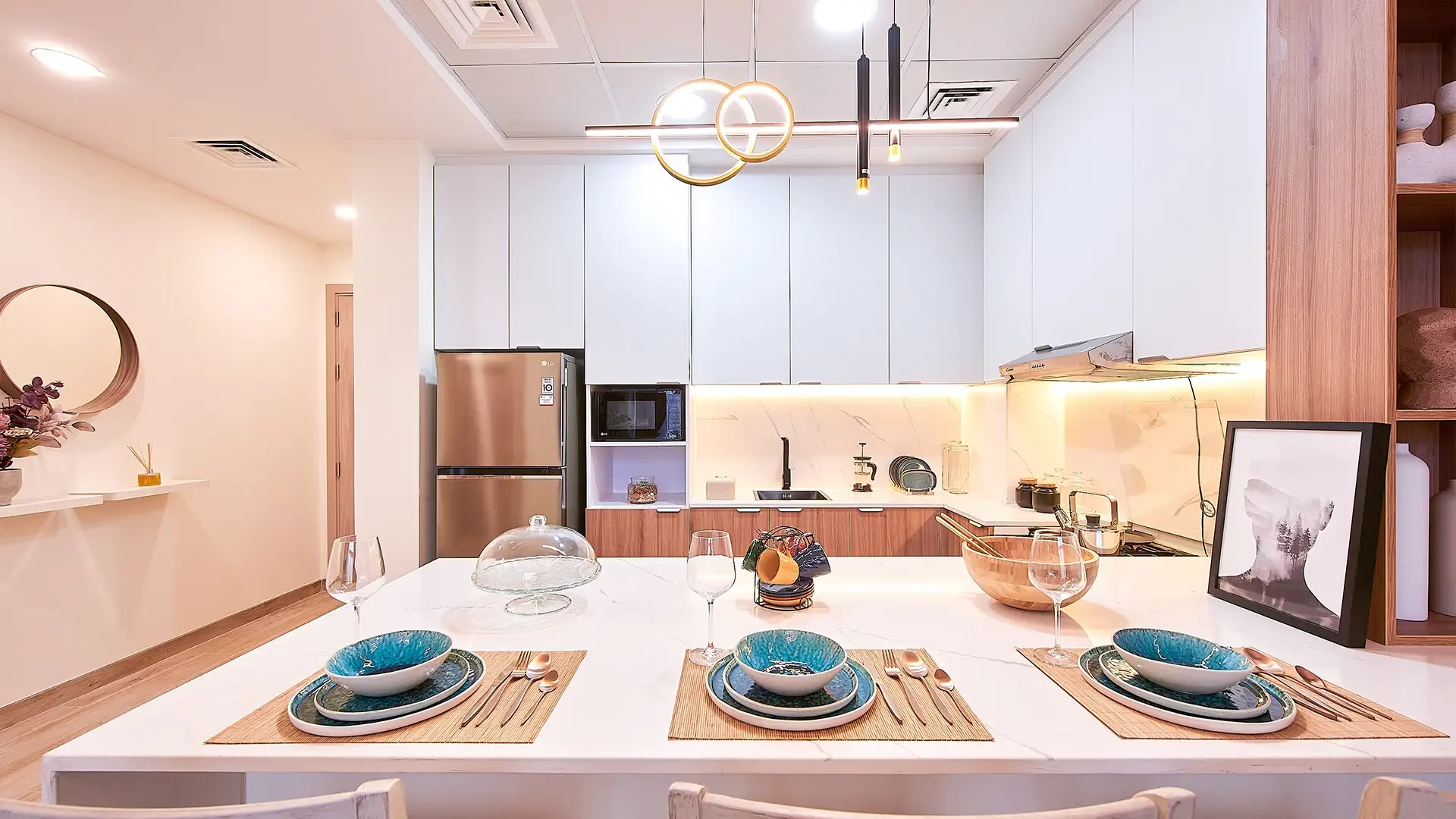 Vita Grande apartment kitchen